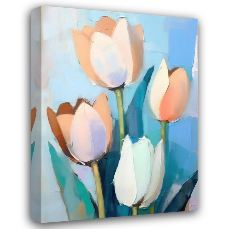 " Tulips 5 ", 18" H x 15" W