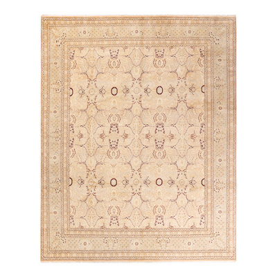 Keenan One-of-a-Kind 8' 1" X 10' 1" 2000s Wool Area Rug in Beige