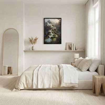 Art mural sur toile Misty Mountain
