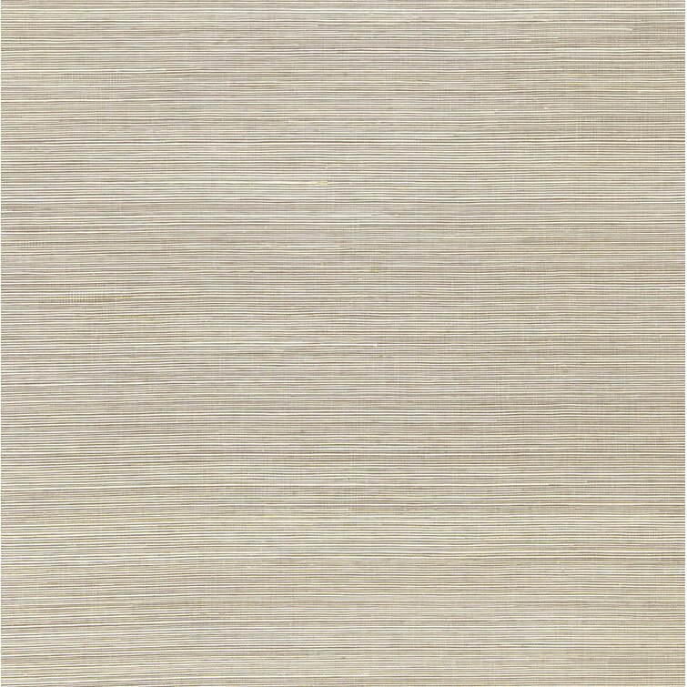 Schumacher Banded Grasscloth Wallpaper Cream  Fabric Bistro  Columbia   South Carolina