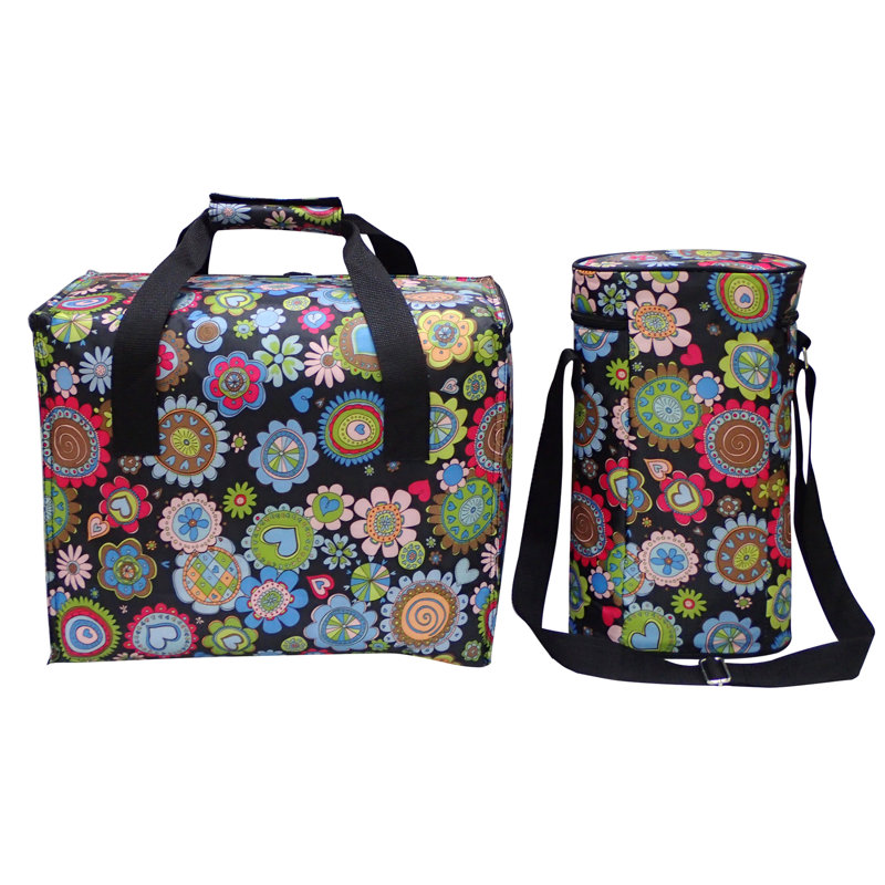 American Studio 12 Quarts Picnic Tote Bag Cooler in Multicolor