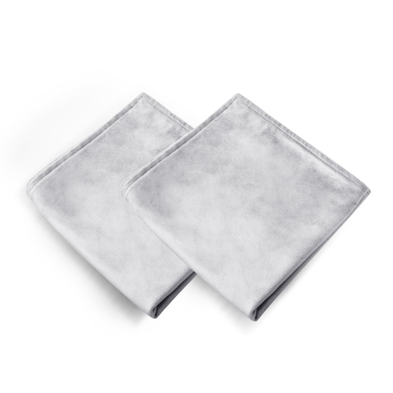 Fritch Square Cushion Cover, 55cm H x 55cm W x 1cm D, Light Grey