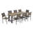 Appalachia Rectangular 8 - Person 79" Long Dining Set-1325420198