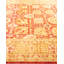 Tapis sable / rouge noué à la main de conception unique 8 pi x 10 pi 3 po Rodrique