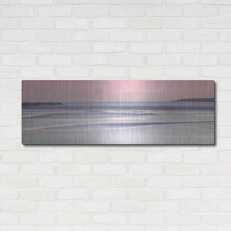 «Silver Sands» par Lynne Douglas, H 16 po x l 48 po