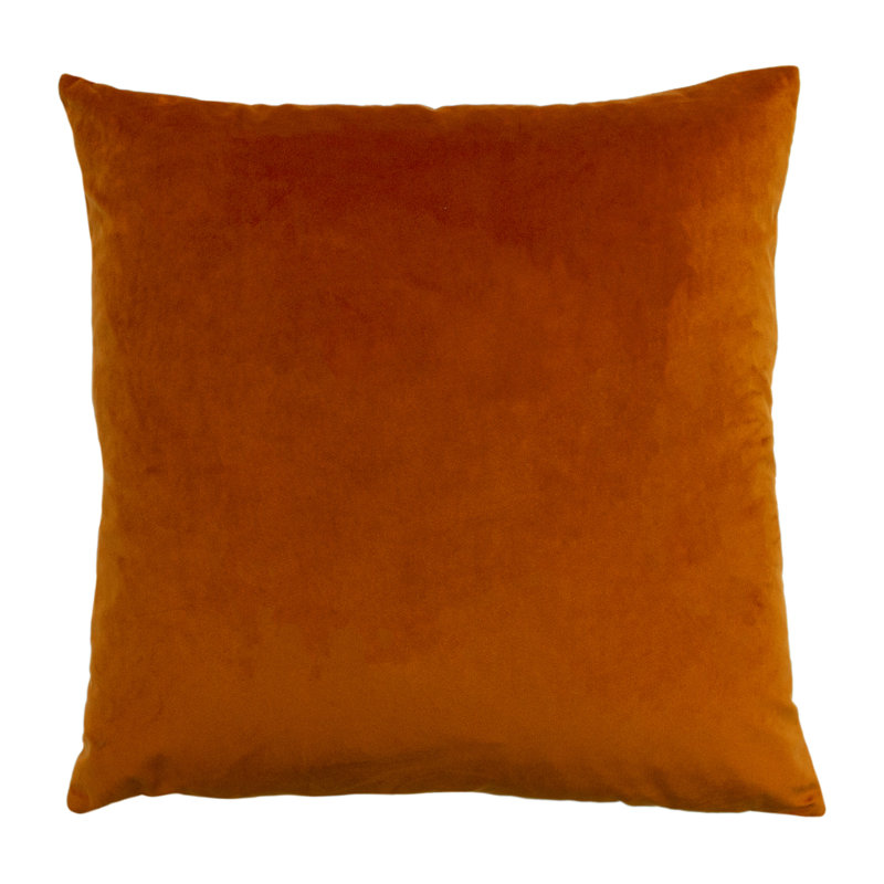 Floral Square Scatter Pillow Cover, Teal/Rust