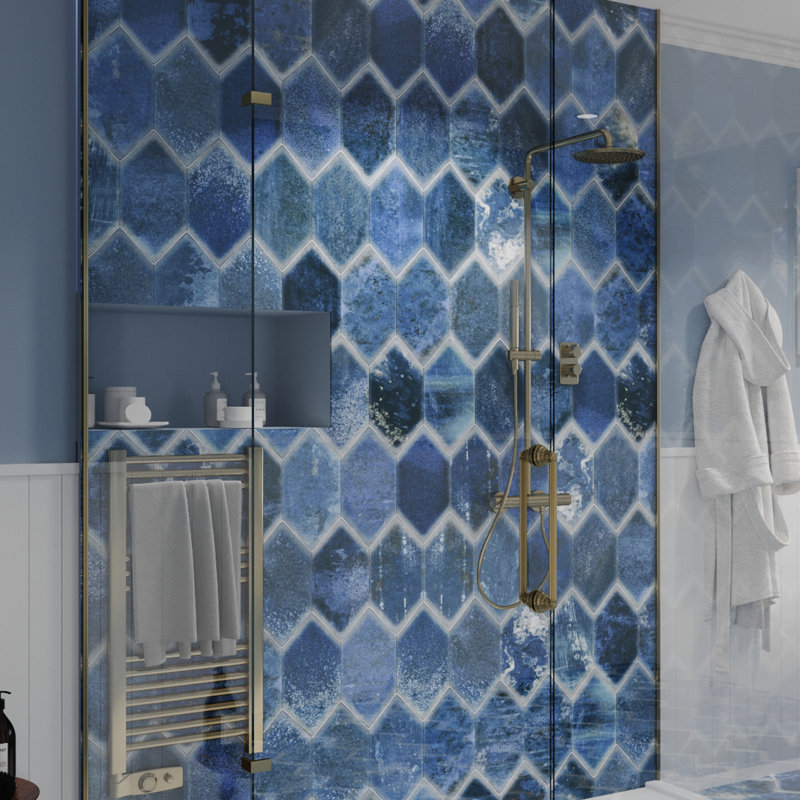 Dorne Kayak 6-1/2 In. X 12-1/2 In. Porcelain Floor And Wall Tile