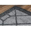 Tapis intérieur / extérieur gris touffeté à la main Ebna-1446957680