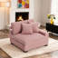 Fauteuil rembourré en velours côtelé-235624980-235624969