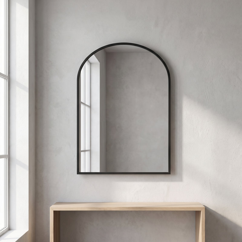 Miroir de salle de bain haute définition, Noir