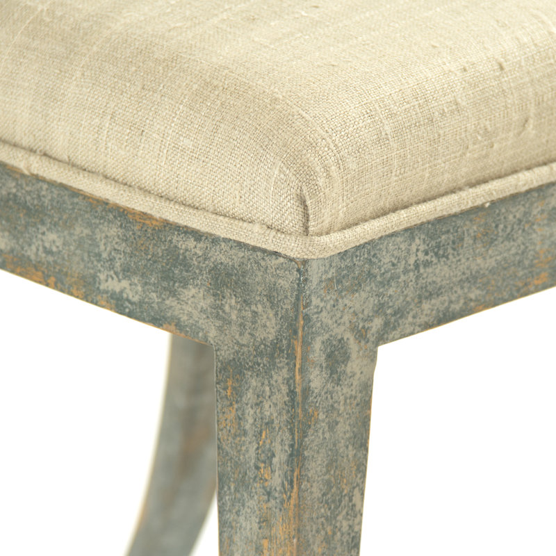 Upholstered Side Chair, Sage Green