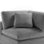Canapé modulaire 2 pièces Caylie - gris anthracite-304400105
