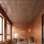 Carreau de plafond en PVC texturé L 24 po x l 24 po Cambridge-93333161