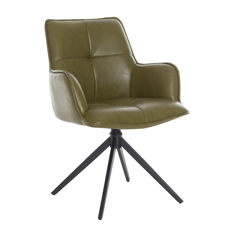 PU Dining Chair, Green