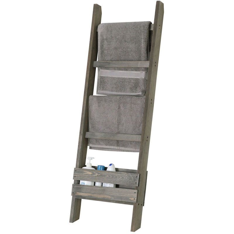 Solid Wood 5ft Blanket Ladder