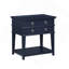 Carmona Midnight Blue 2-Drawer Tray Top Nightstand-127371365