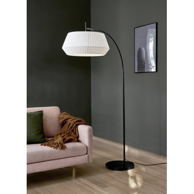 Dicte 103.5 H cm Matte Arched Floor Lamp