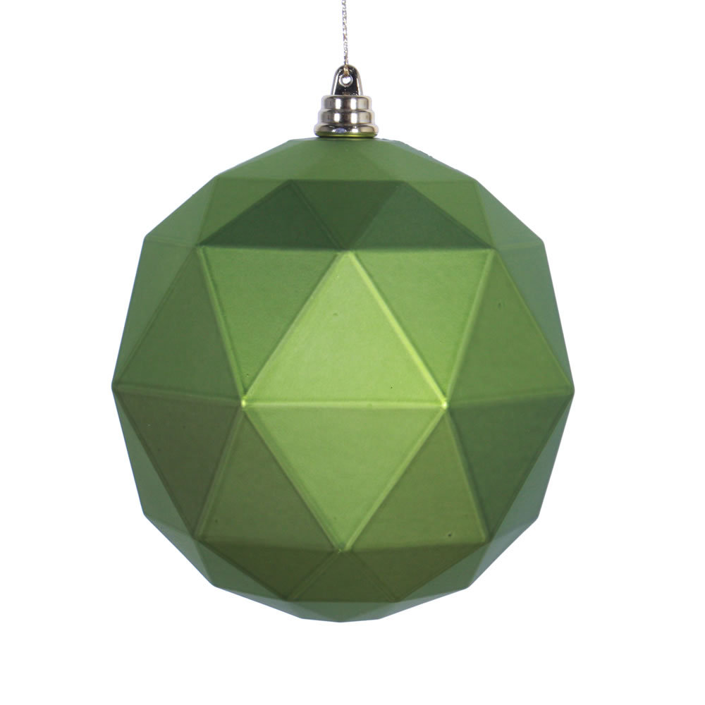 The Holiday Aisle® 8" Geometric Ball Ornament Wayfair