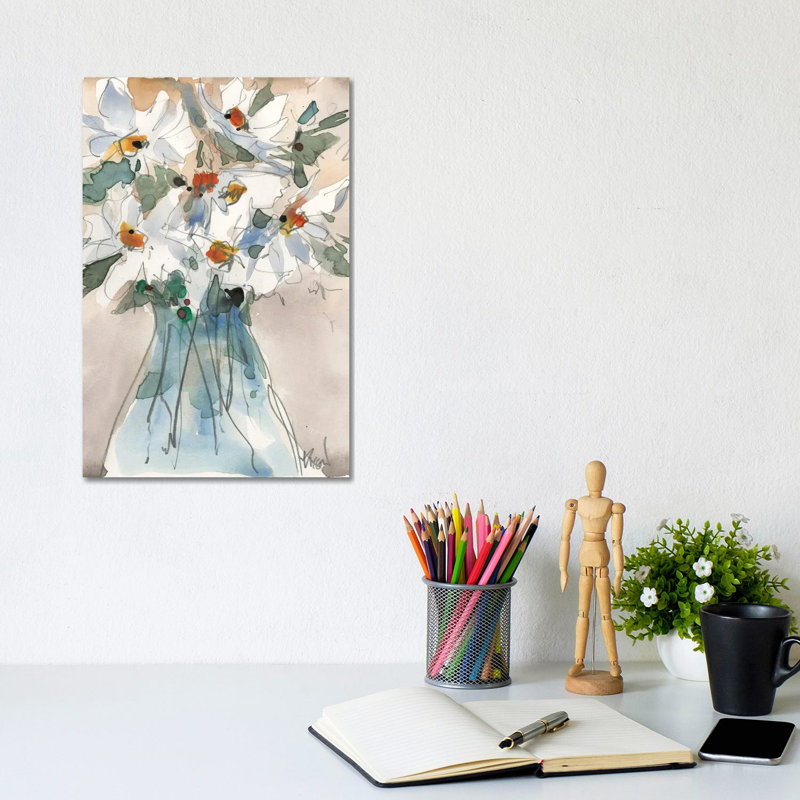 «Daisy Point of View II», reproduction d'art sur toile tendue, H 12 po x l 8 po, Toile tendue, Ne s’applique pas