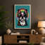 Cool Bulldog Modern - Wrapped Canvas-427531403-427531446