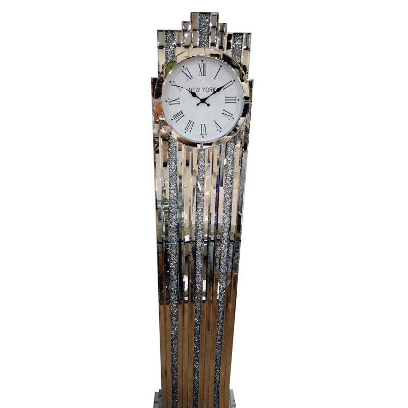 Aquila 189cm Glass Grandfather Clock