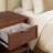 Ameer Nightstand with 1 Deep Drawer and Open Shelf Storage-448958198