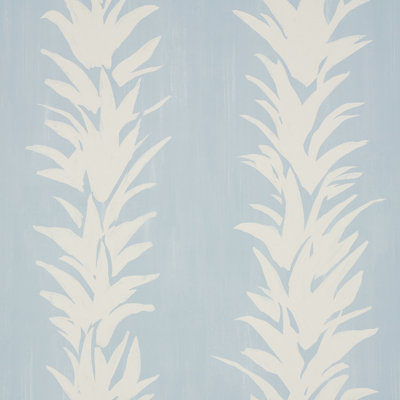 Schumacher x Backdrop White Lotus Wallpaper