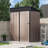 5.0 ft. W x 2.5 ft. D Galvanized Steel Lean-to Storage Shed