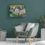 «Quilt Barn» par Don Engler, impression sur toile tendue-1086534928