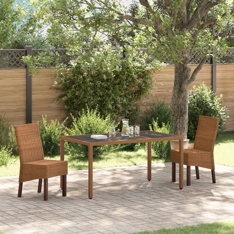 Fresnes Rattan Garden Chair, 2