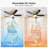 42 Inch Flush Mount Ceiling Fans With Led Light 22W And Remote Control 5 Abs Fan Blades For Bedroom Patio-912592876-912592866