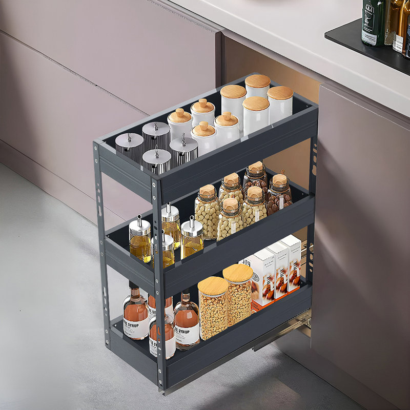 Elaxi Aluminium Cabinet Shelving Rack, 45cm x 20cm x 43cm