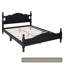 Base de lit plateforme en bois, lit plateforme de style rétro avec support en lattes de bois-1397802218-1397802132