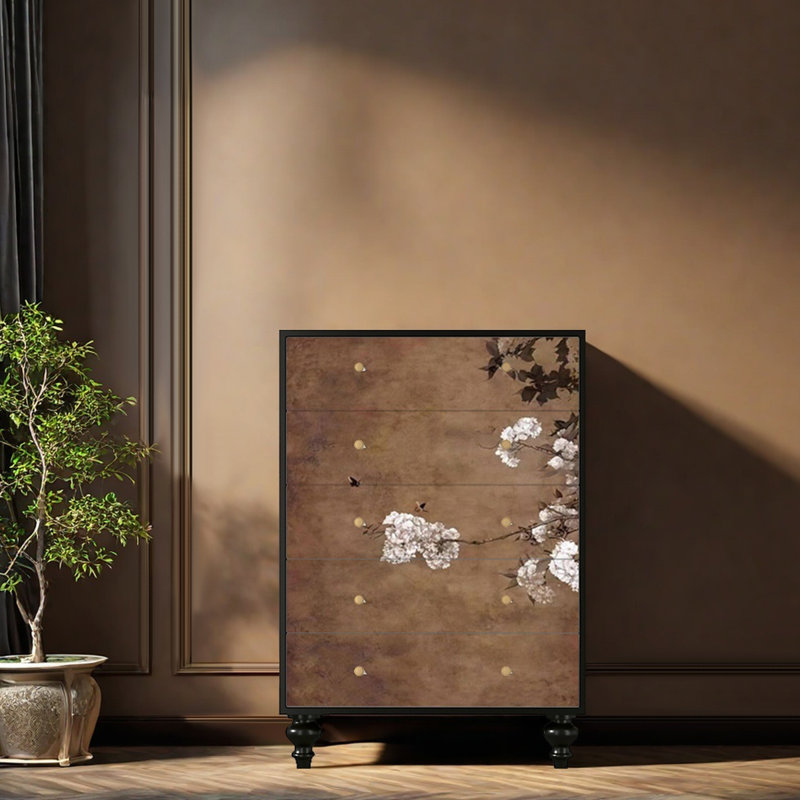 Armoire à tiroirs de décoration de salon