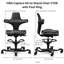 Fauteuil réglable en hauteur avec repose-pieds HœG Capisco-123277427-123277978