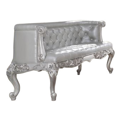 Banc en similicuir