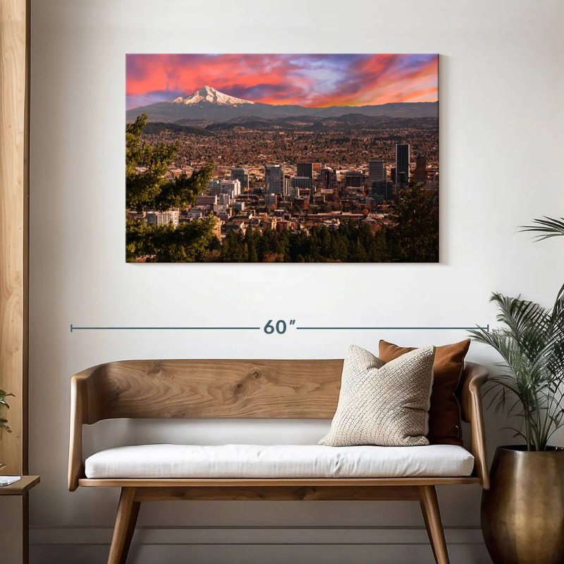 Ravi Portland, 30" H x 45" W