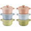 Staub Round Ceramic 3 Piece Ramekin Bakeware Set