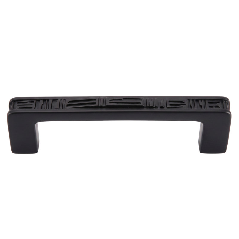 AMSTERDAM PULL IN PLATE, 3 1/2'', MATTE BLACK