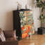 French locker art decorative cabinet