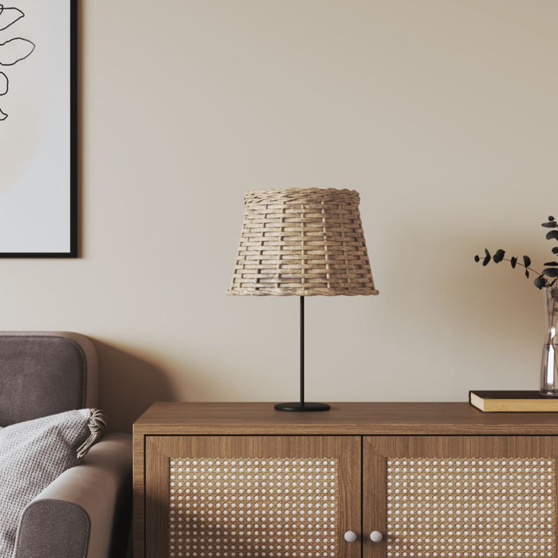 Empire Lamp Shade ( Screw On ), Brown, 17cm H x 25cm W x 25cm D