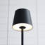 Sean Lavin Nevis Medium Rechargeable 1-Light Floor Lamp in Black with Black shade-906958159