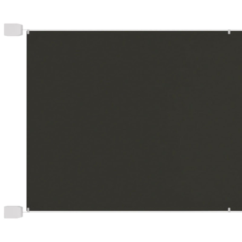 Symple Stuff 800cm W x 140cm D Fabric Cover Retractable Patio Awning, Black