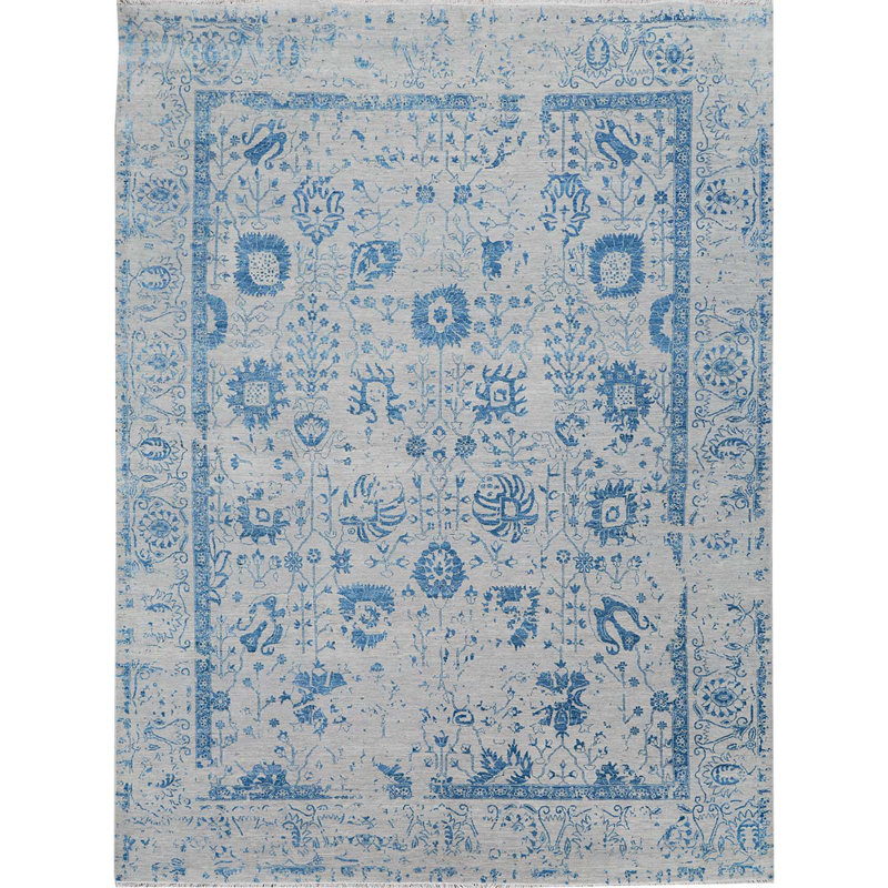 Floral Area Rug, Rectangle 8' x 10'