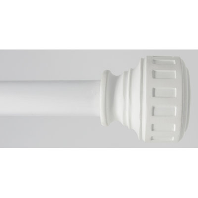 Tulare Adjustable Single Curtain Rod
