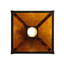 Luminaire suspendu géométrique unique à 1 lumière Mission Prime-16183494
