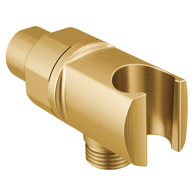 Hand Shower Bracket, Brushed Gold