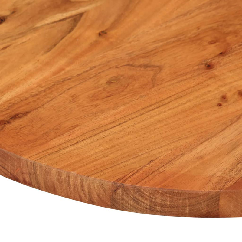Mikaia Solid Wood Table Top, Untreated, 2.5cm H x 110cm W x 40cm D