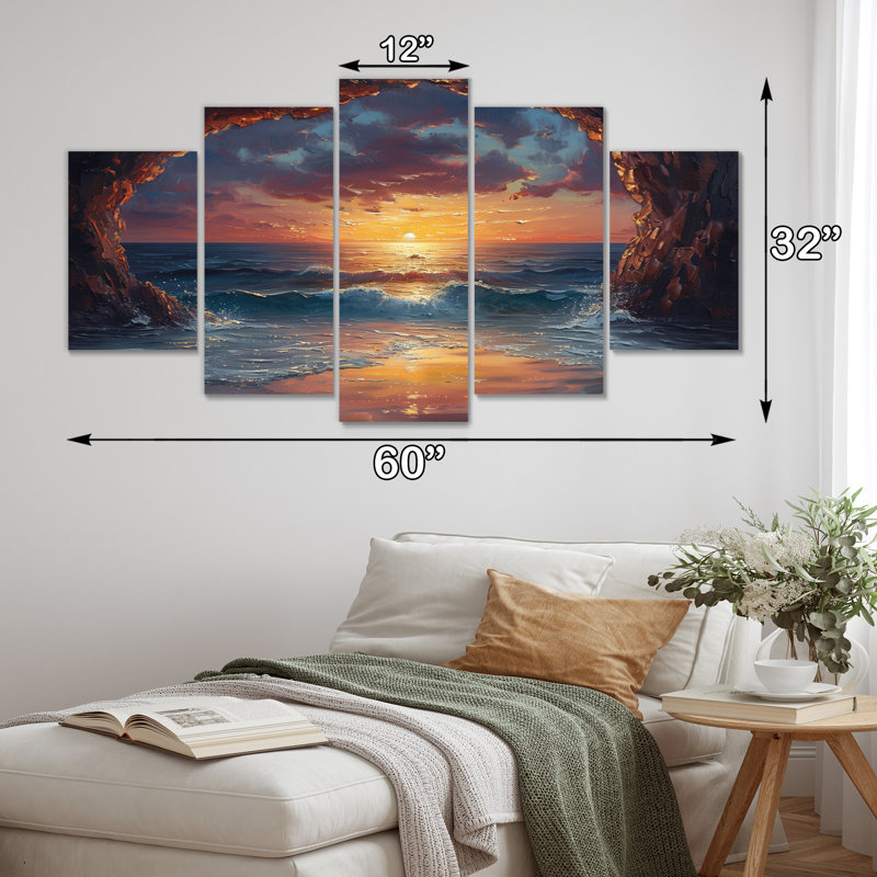 Sarmiento - Beach Wall Art Print Set