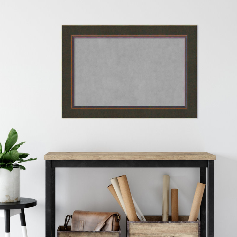 Tableau magnétique magnétique en métal, H 26 po x l 38 po